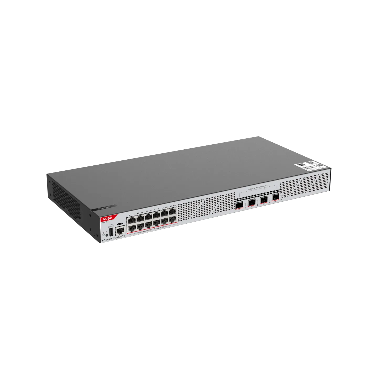 Ruijie RG-S5350-12GT4XS-P-E 12×Gigabit PoE+ & 4×10G SFP+ L2+ Switch
