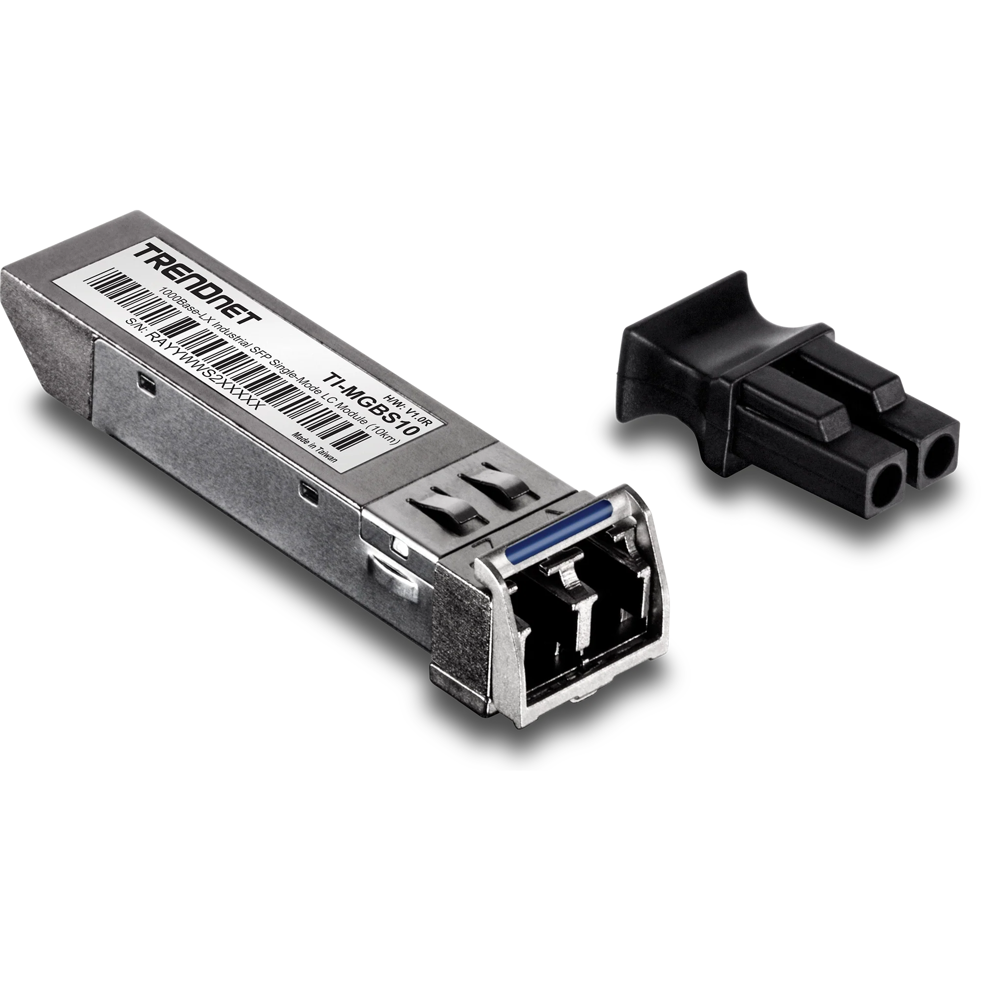 TRENDnet TI-MGBS10 Hardened Mini-GBIC Single-Mode LC Module (10KM)