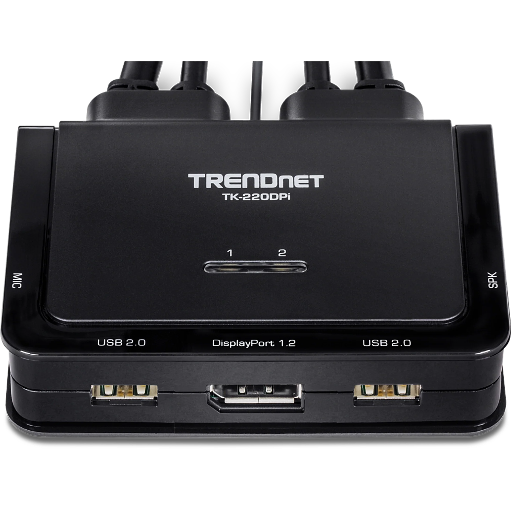 TRENDnet TK-220DPi 2-Port 4K DisplayPort KVM Switch