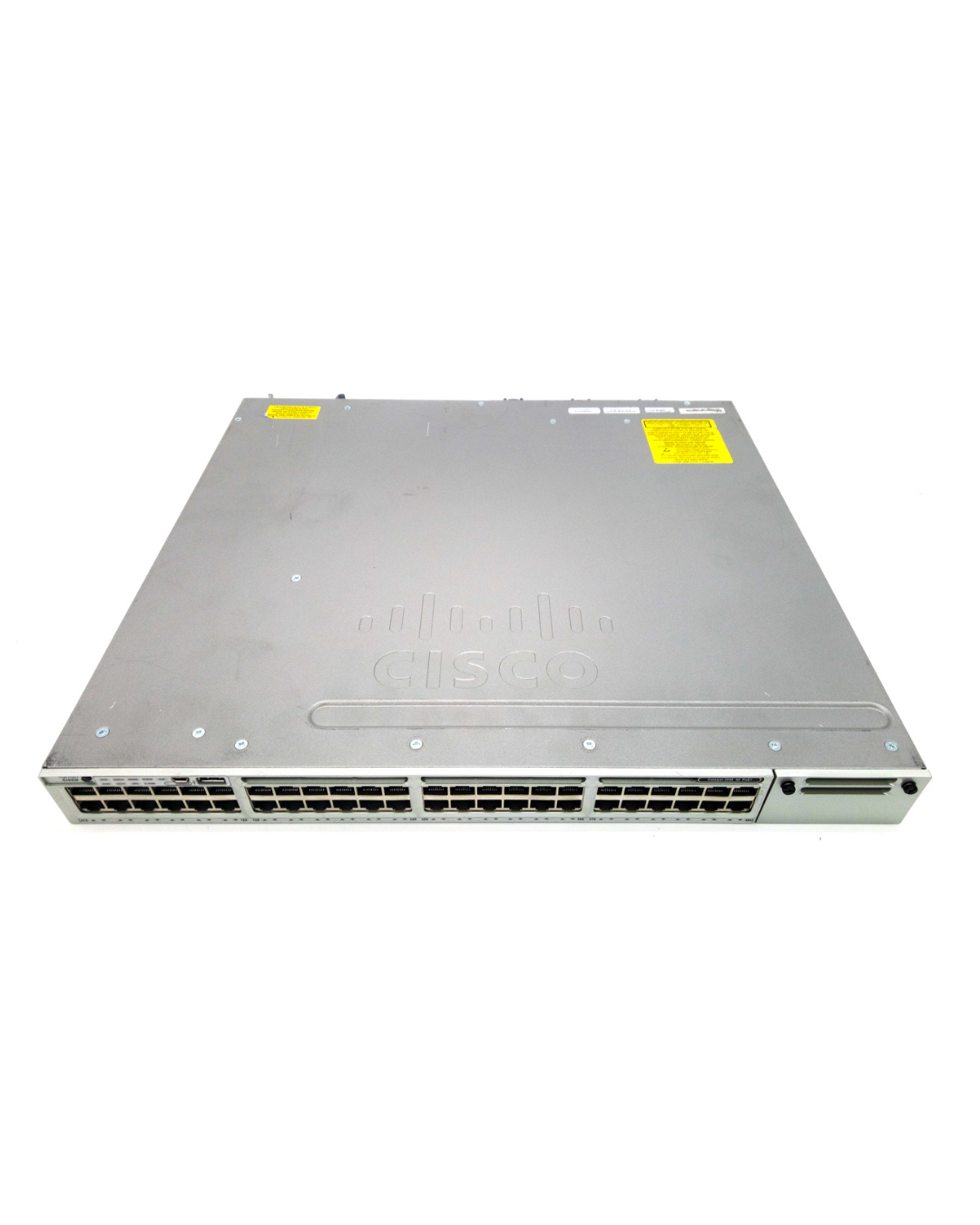 Cisco WS-C3850-48P Refurbished 48-Port PoE+ Stackable Switch
