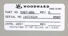 Carregar imagem no visualizador da galeria, 9907-006 by Woodward 3 Phase Digital Microprocessor MSLC New Surplus No Box
