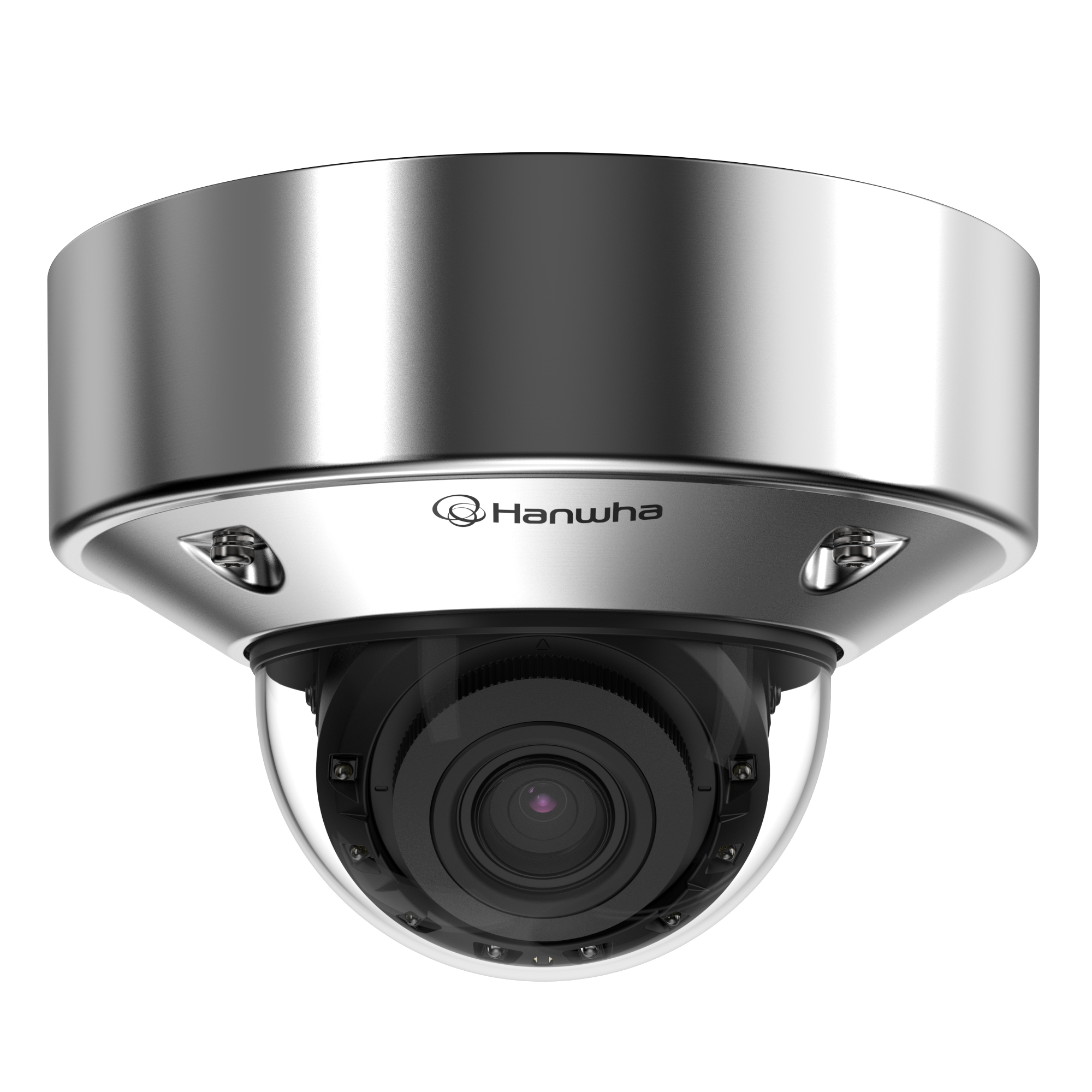 Hanwha XNV-A8084RS 5MP IR Stainless Steel AI Camera