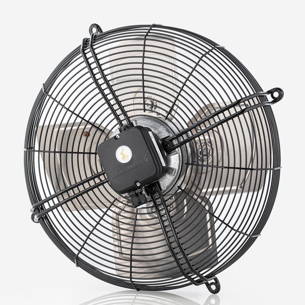 FB045-4DK.4F.V4P ZIEHL-ABEGG Axial Fan | 400V 0.43/0.63kW | Compact & Efficient