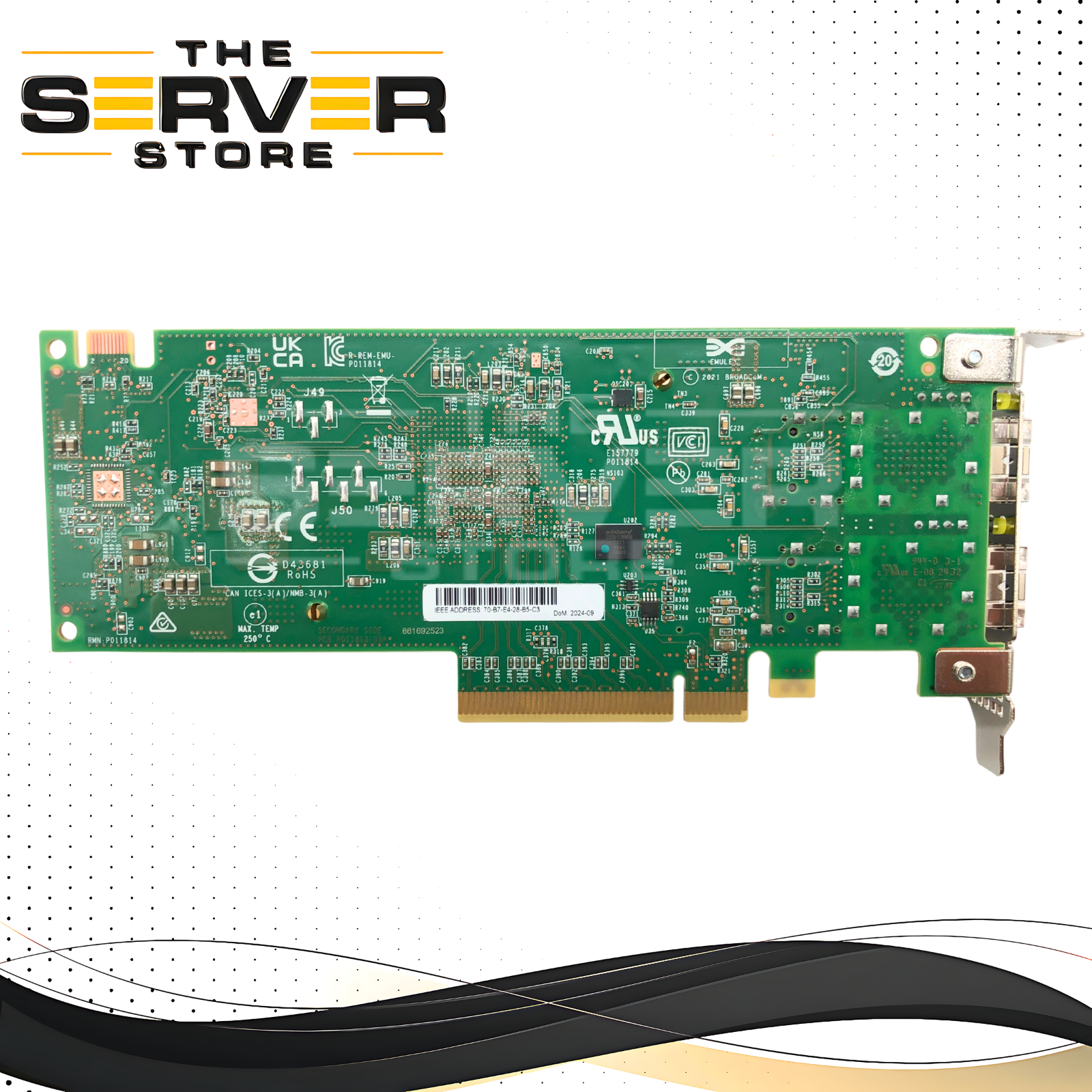 Dell Emulex LPE35002 Dual Port 32Gb Fibre Channel PCIe 4.0 HBA 05KW3M 5KW3M