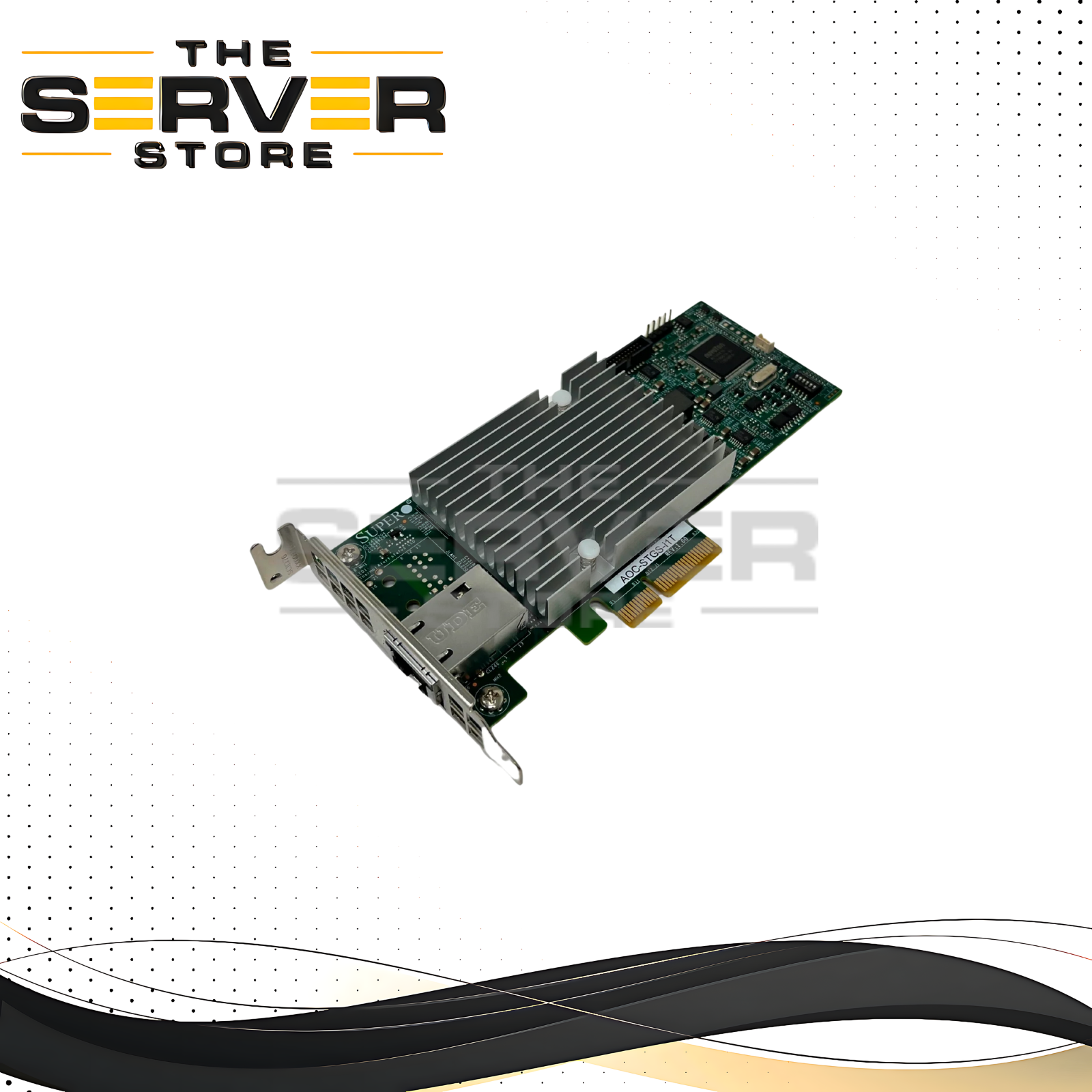 Supermicro Intel X550-AT Single-port 10GbE PCI-E Network Adapter NIC(AOC-STGS-i1T REV 1.00)