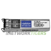 Carregar imagem no visualizador da galeria, Addon JD118B-AO 1GB BASE-SX MMF 850nm LC SFP Transceiver
