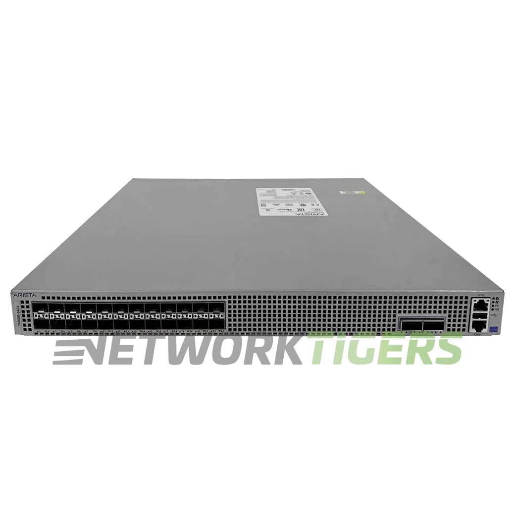 NEW Arista DCS-7020SR-24C2-R 24x 10GB SFP+ 2x 100GB QSFP B-F Air Switch