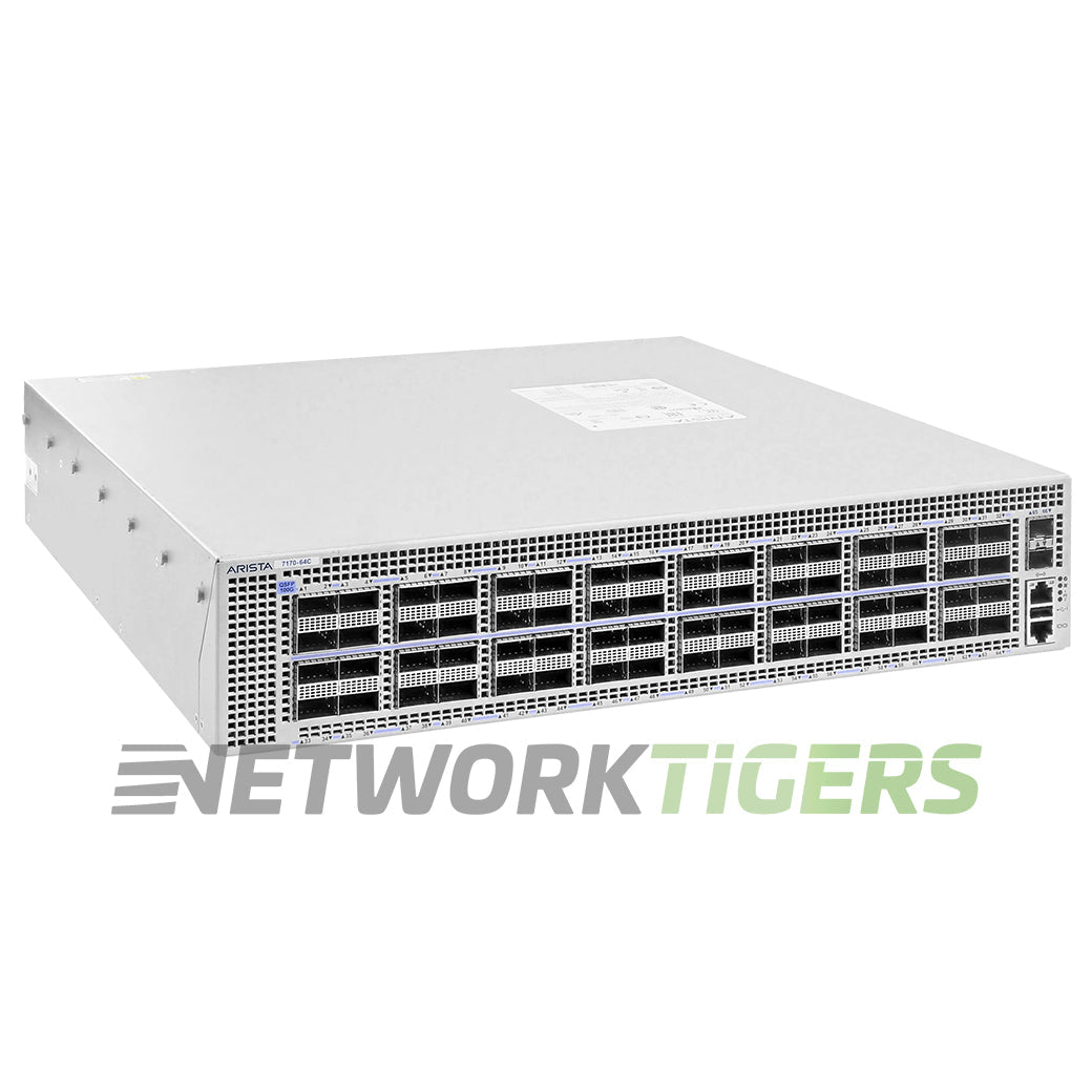 NEW Arista DCS-7170-64C-F 7170 Series 64x 100GB QSFP28 F-R Airflow Switch
