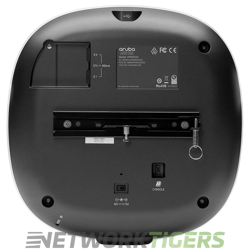 HPE Aruba JZ342A AP-534 (US) Dual Radio 802.11ax 4x4:4 MU-MIMO OFDMA TAA WAP