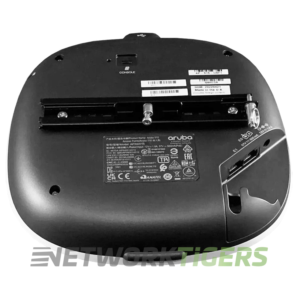HPE Aruba Q9H73A AP-515 (US) Dual Radio 802.11ax WiFi 6 MU-MIMO OFDMA TAA WAP