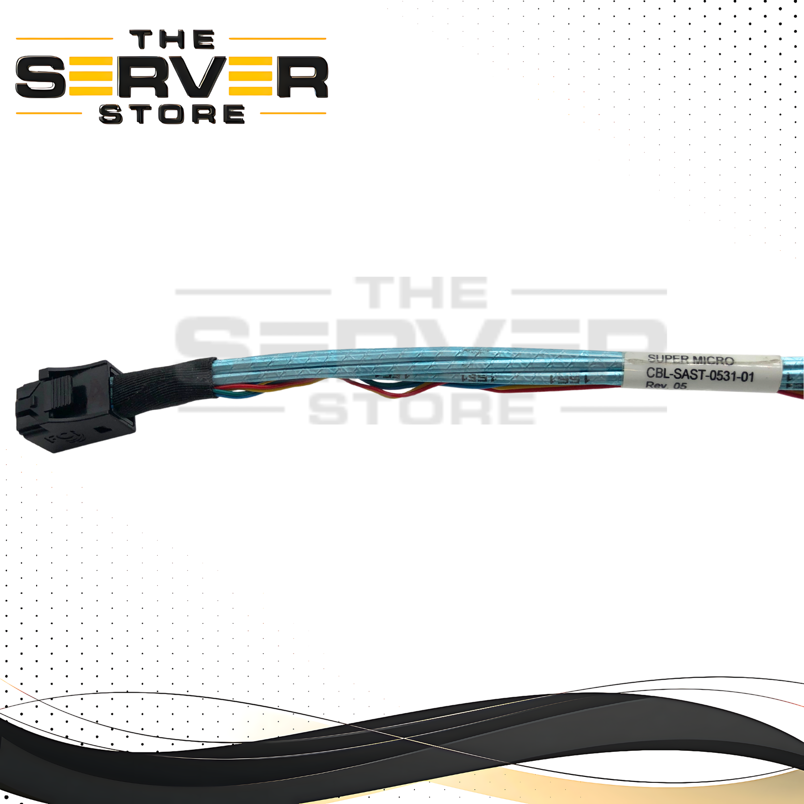 Supermicro 60cm 12Gb/s Internal MiniSAS HD SFF-8643 Cable CBL-SAST-0531-01