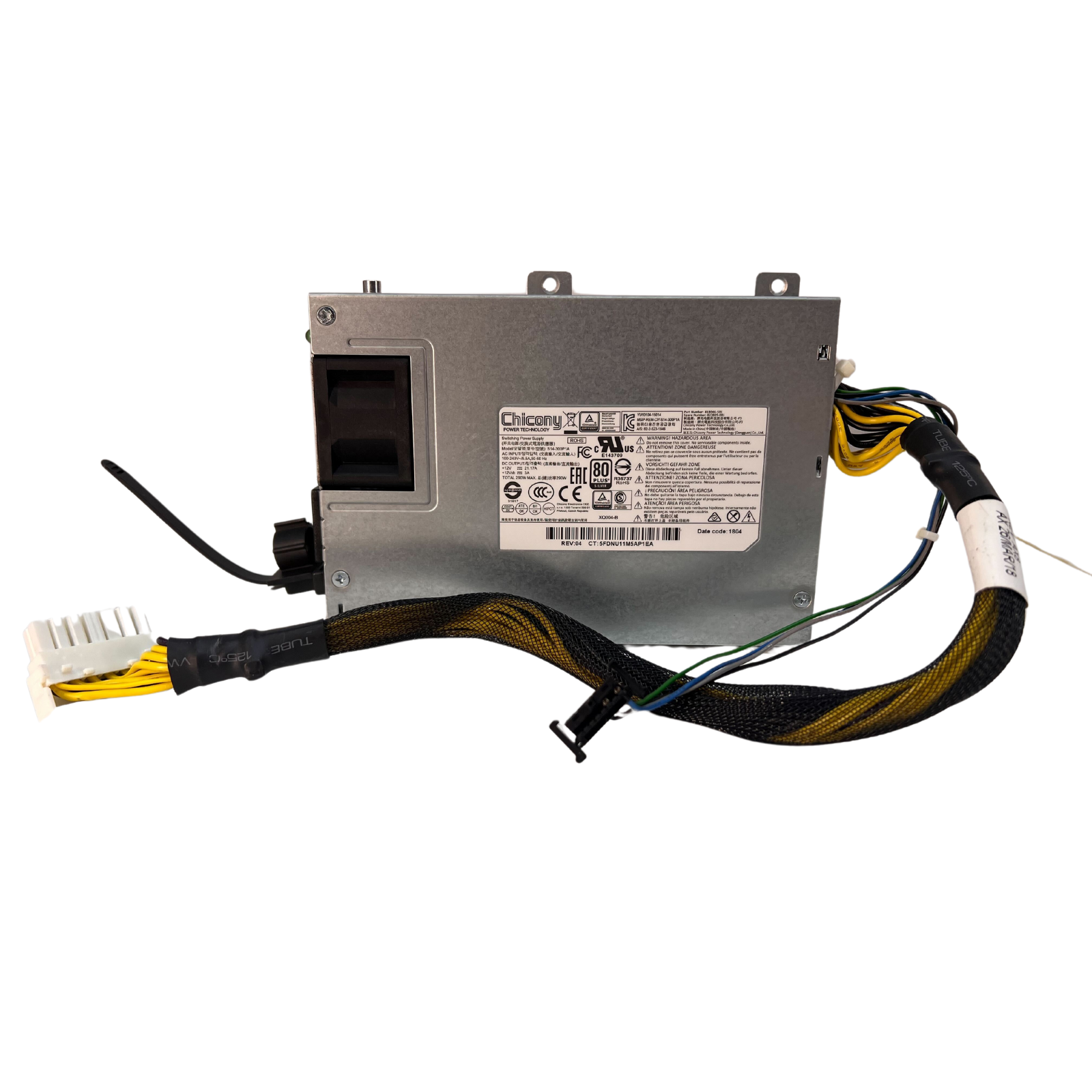 HP Power Supply 290W Non Hot Plug HPE Proliant DL20 G9 (823805-001)