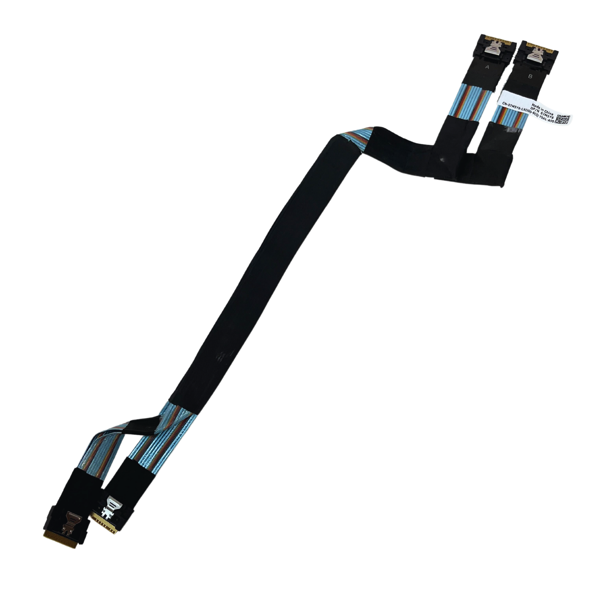 Dell PowerEdge R740xd 24B Server SSD NVMe PCIe Extender Card Cable 07M5Y6 7M5Y6