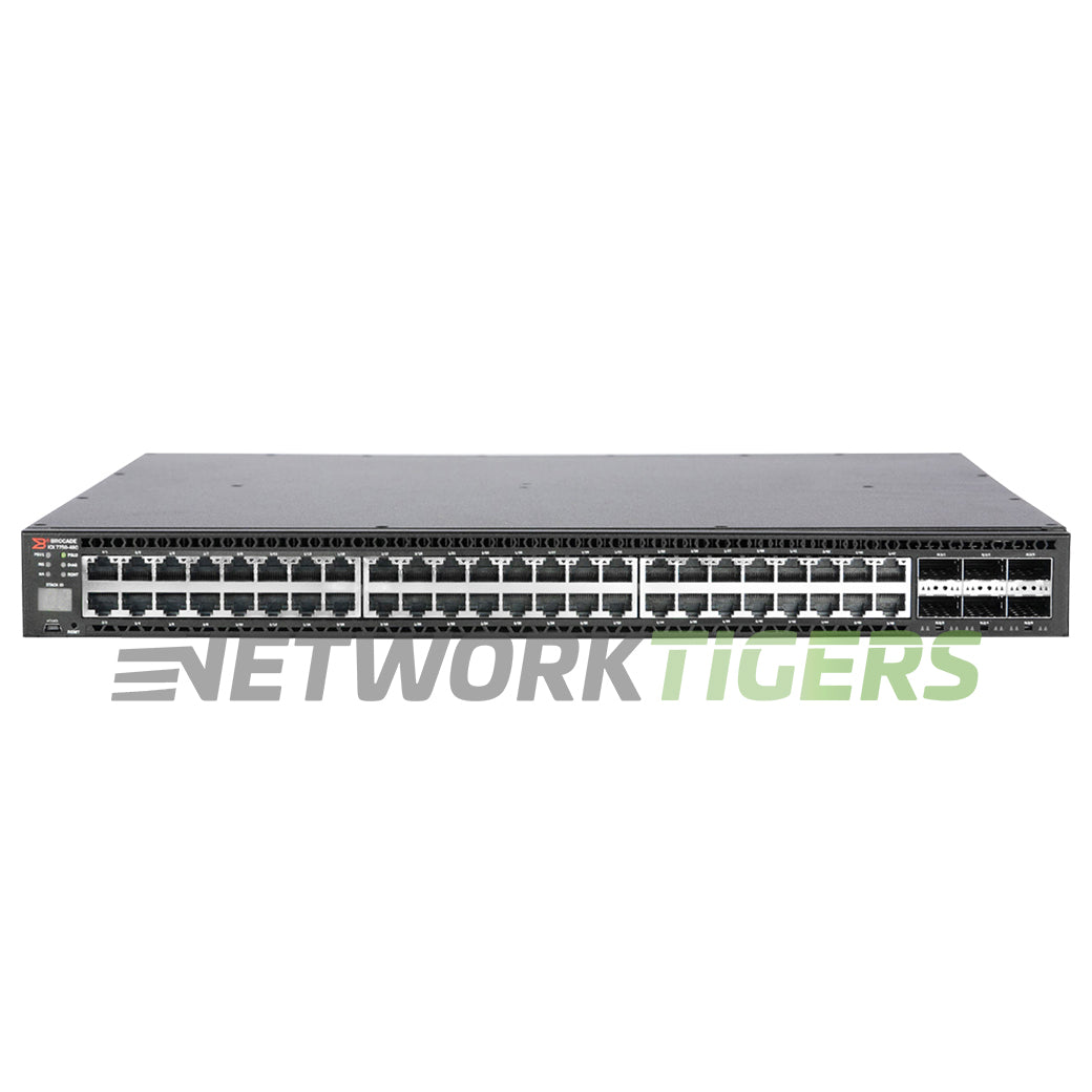 Ruckus Brocade ICX7750-48C ICX 7750 48x 10GB Copper 6x 40GB QSFP+ Switch