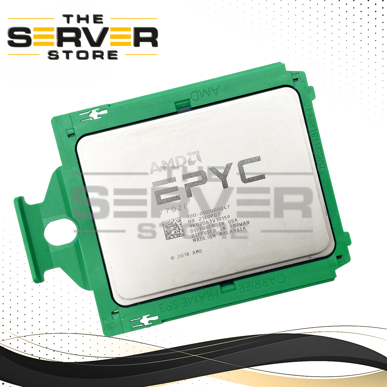 (Lenovo Locked) AMD EPYC 7702P 2GHz 64 Core 256MB 200W SP3 CPU 100-000000047