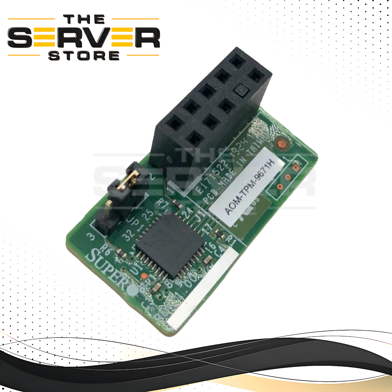 Supermicro Horizontal Trusted Platform Module TPM TCG v1.2 AOM-TPM-9671H