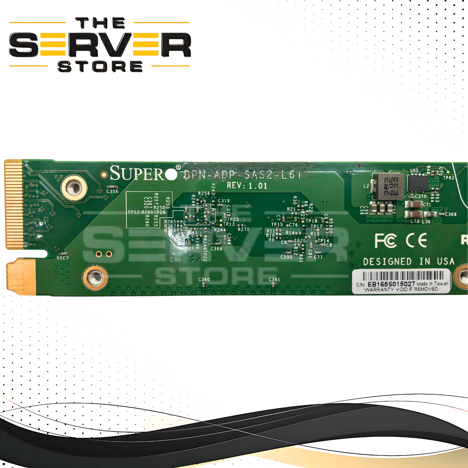 SuperMicro SAS2 6Gb/s Backplane for X8D/X9D 2U 2/4 Node Chassis. (RAID 0,1,10) P/N: BPN-ADP-SAS2-L6I.