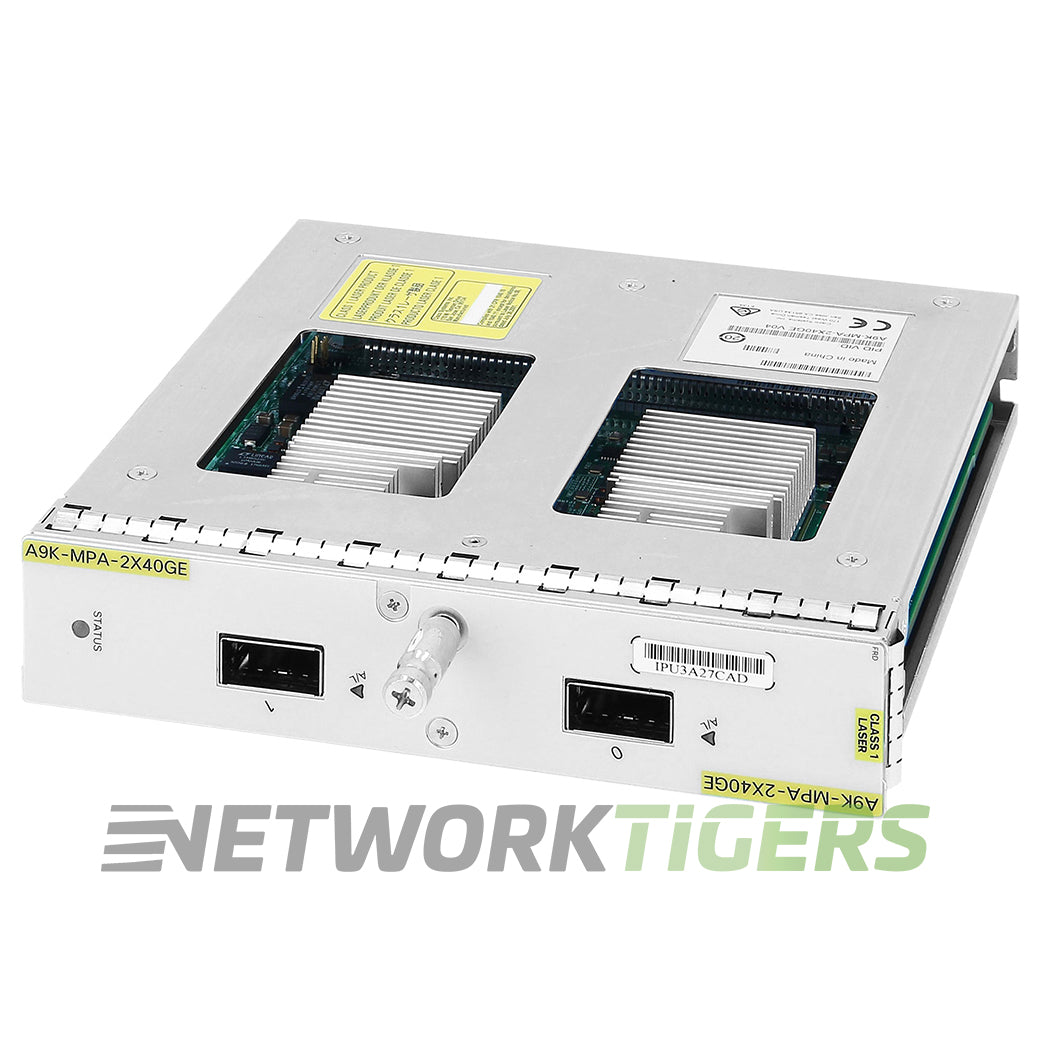 NEW Cisco A9K-MPA-2X40GE ASR 9000 2x 40GB QSFP+ Modular Port Adapter