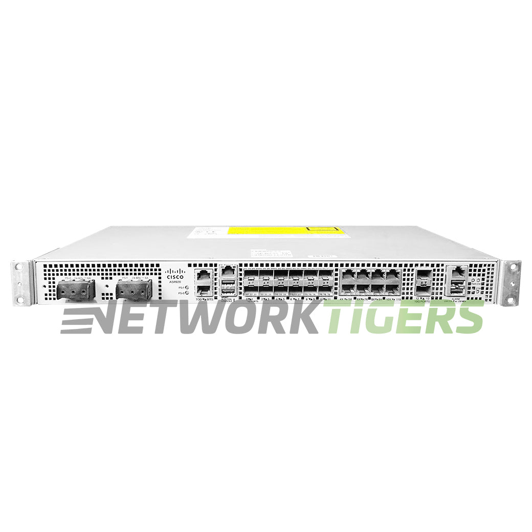 NEW Cisco ASR-920-12CZ-D 12x 1GB SFP 2x 10GB SFP+ Router w/ Adv Metro IP Access