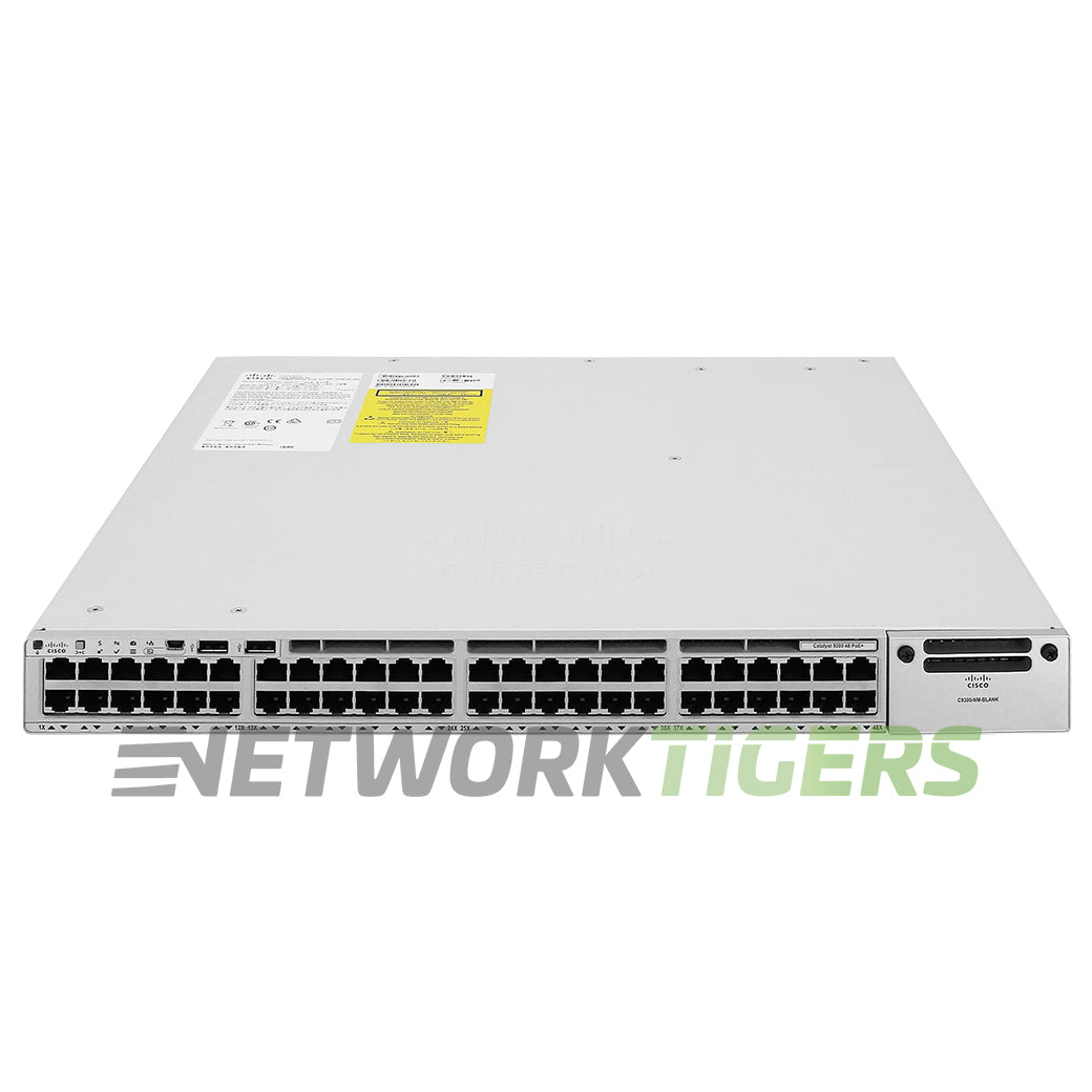 Cisco C9200-48T-E Catalyst 9200 Series 48x 1GB RJ45 1x Module Slot Switch