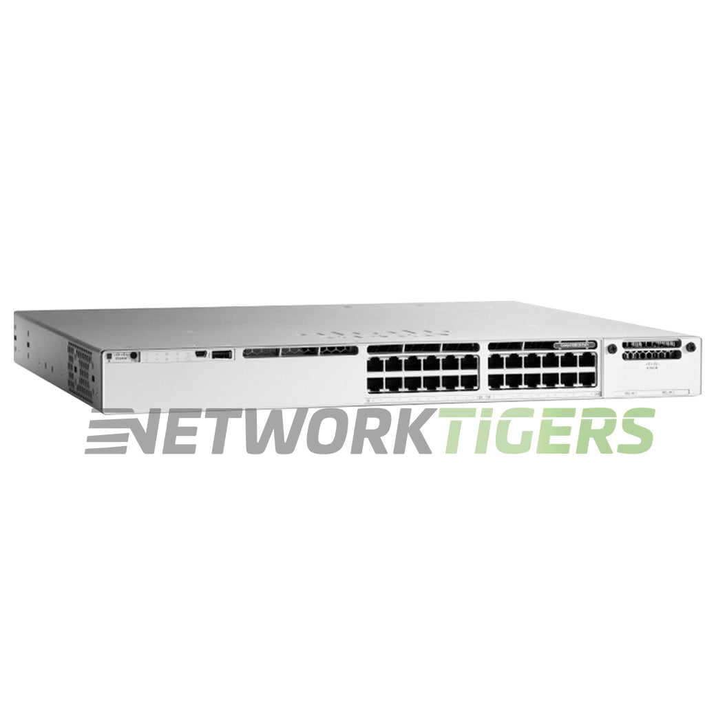 Cisco C9300-24P-A Catalyst 9300 24x 1GB PoE+ RJ45 1x Expansion Mod Slot Switch