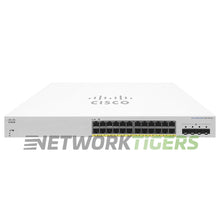 Carregar imagem no visualizador da galeria, NEW Cisco CBS220-24FP-4X-NA Business 220 Series 24x 1GB PoE+ RJ45 Switch
