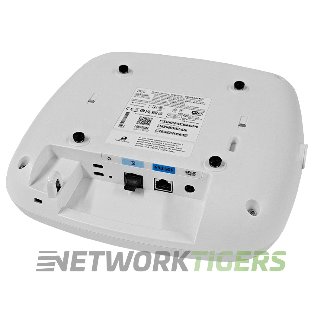 Cisco Meraki CW9164I-MR High-Performance Cloud-Managed 802.11ax Unclaimed WAP