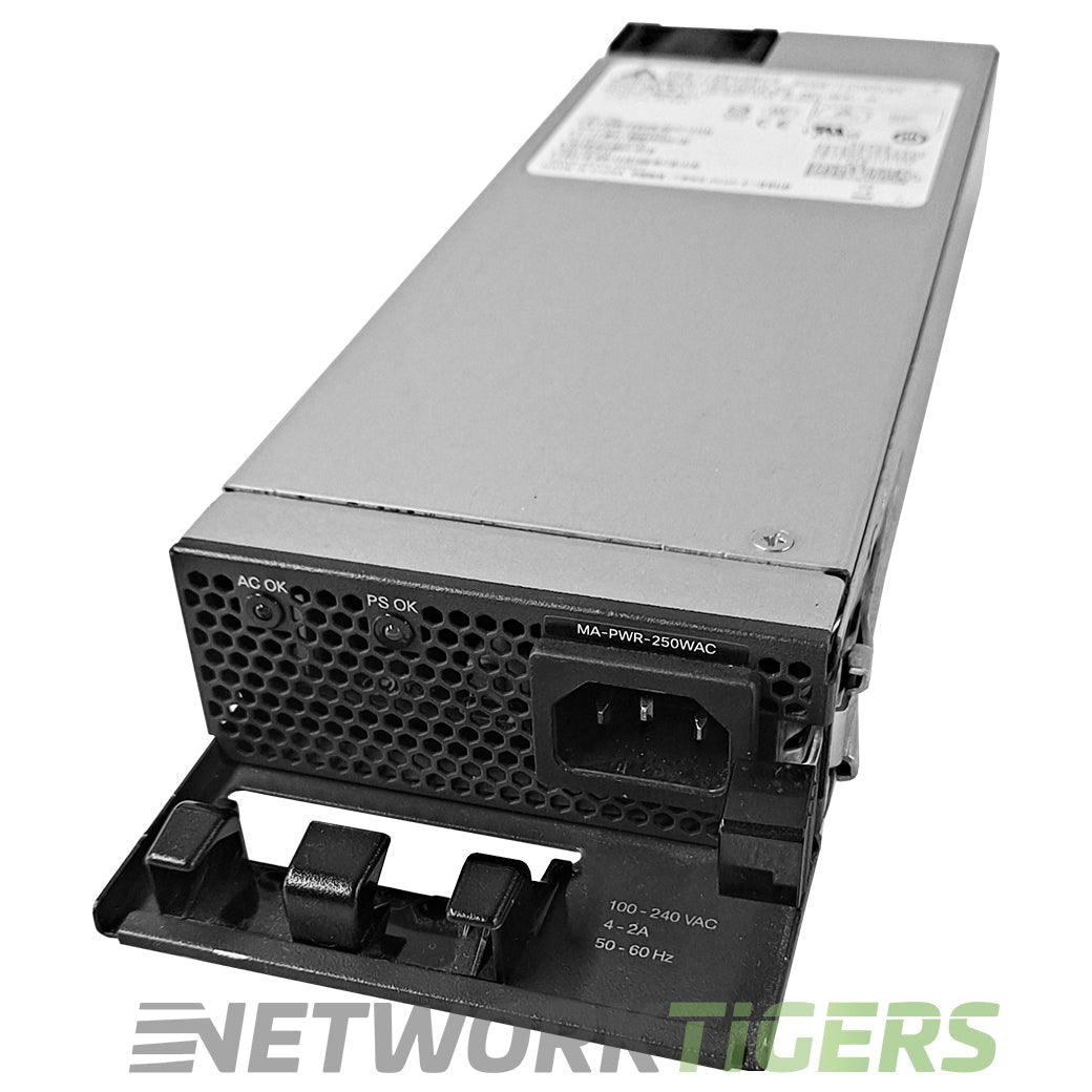 Cisco Meraki MA-PWR-250WAC MS250 MS350 250W AC Non-PoE Switch Power Supply