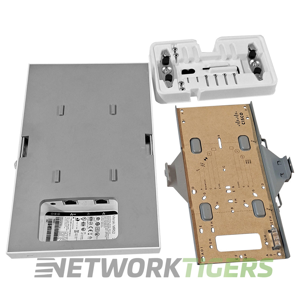 Cisco Meraki MR52-HW Quad-Radio 4x4 802.11ac Wave 2 MU-MIMO Unclaimed WAP