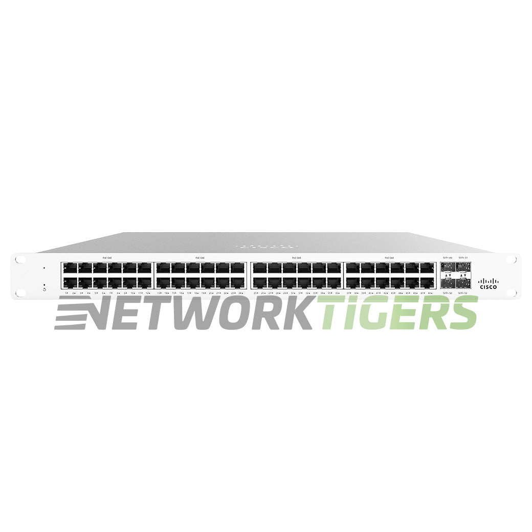 Cisco Meraki MS125-48-HW 48x 1GB RJ45 4x 10GB SFP+ Unclaimed Switch
