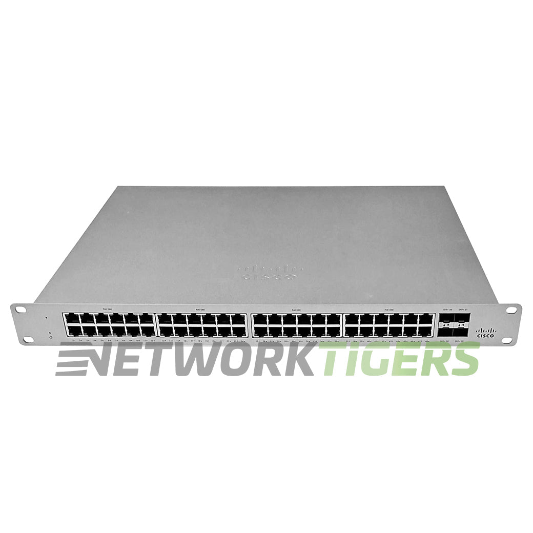 NEW Cisco Meraki MS125-48FP-HW 48x 1GB PoE+ RJ45 4x 10GB SFP+ Unclaimed Switch