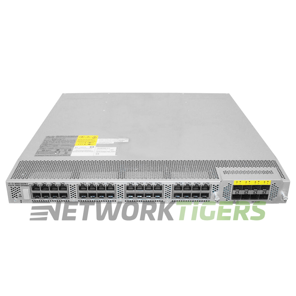 NEW Cisco N2K-C2232TM-E 32x 10GB Copper 8x 10GB SFP+ F-B Airflow Fabric Extender