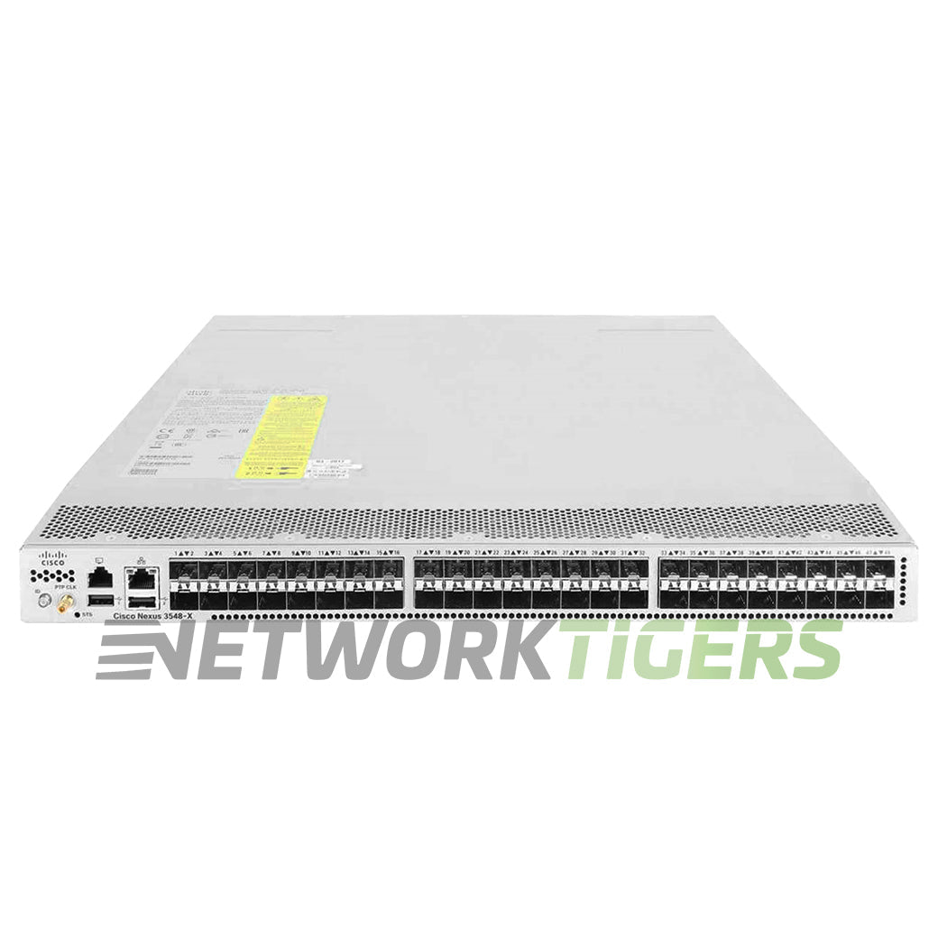 NEW Cisco N3K-C3524P-10G 48x 10GB SFP+ (24x Active) Back-to-Front Airflow Switch