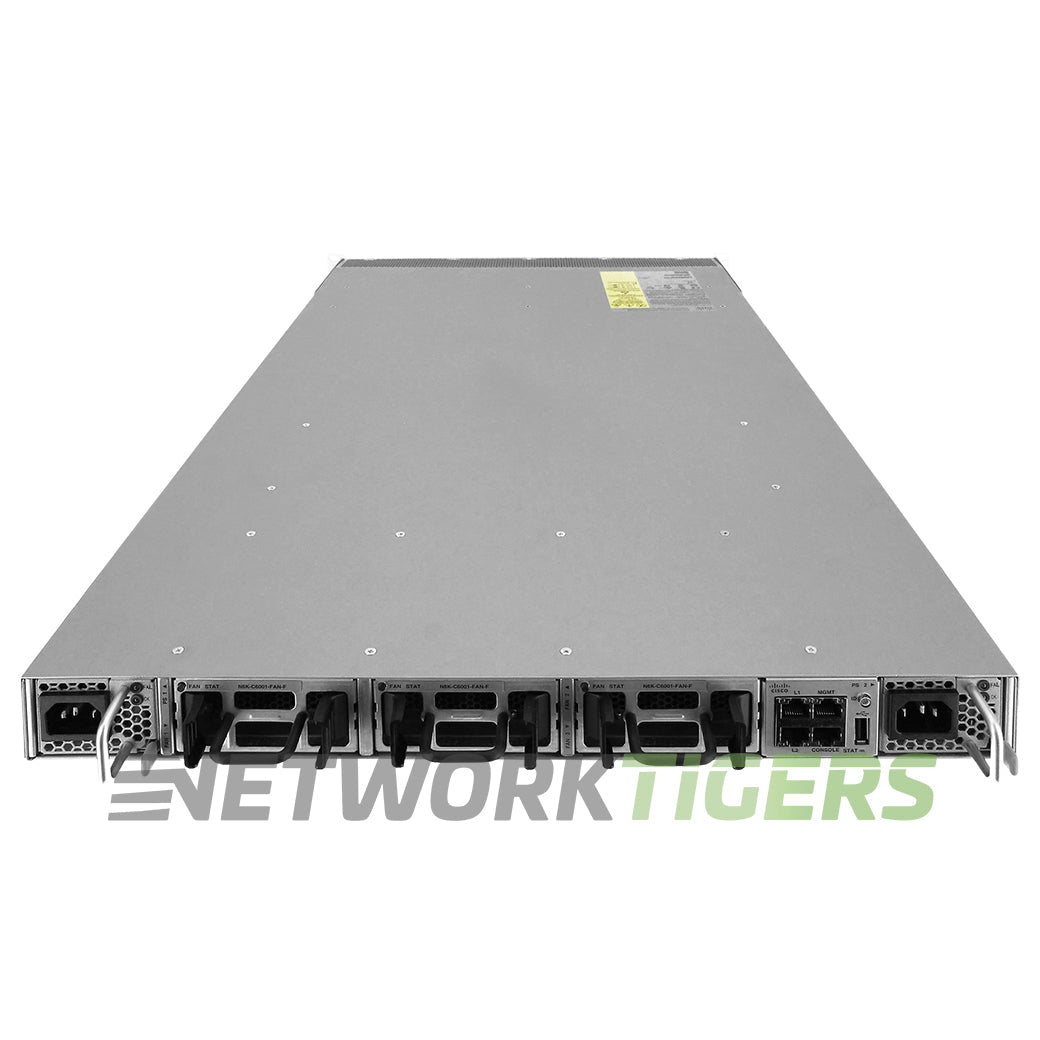 Cisco N6K-C6001-64T 48x 10GB Copper 4x 40GB QSFP Front-to-Back Airflow Switch