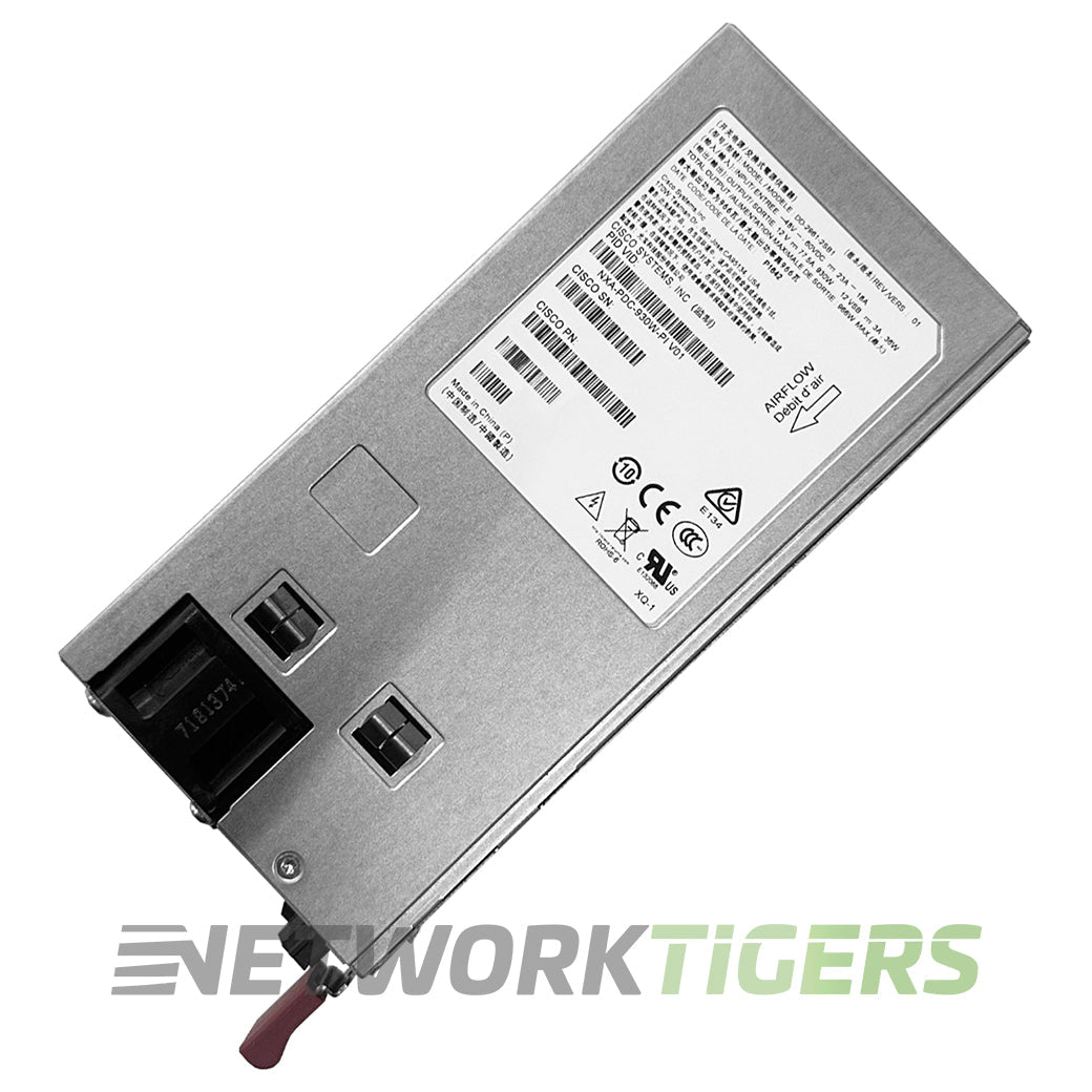 Cisco NXA-PDC-930W-PI 930W DC F-B Airflow (Port Side Intake) Switch Power Supply