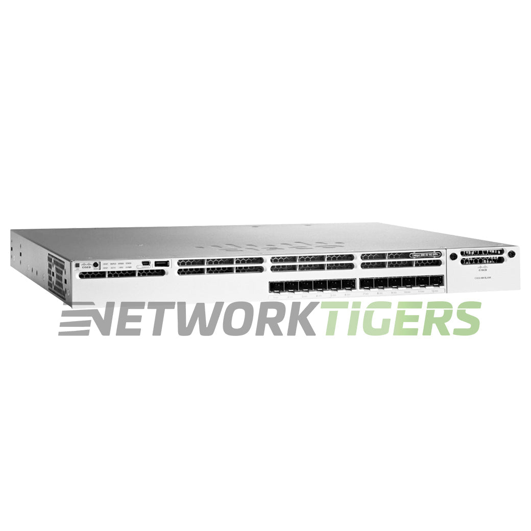 Cisco WS-C3850-12XS-E Catalyst 3850 12x 10GB SFP+ 1x Module Slot Switch