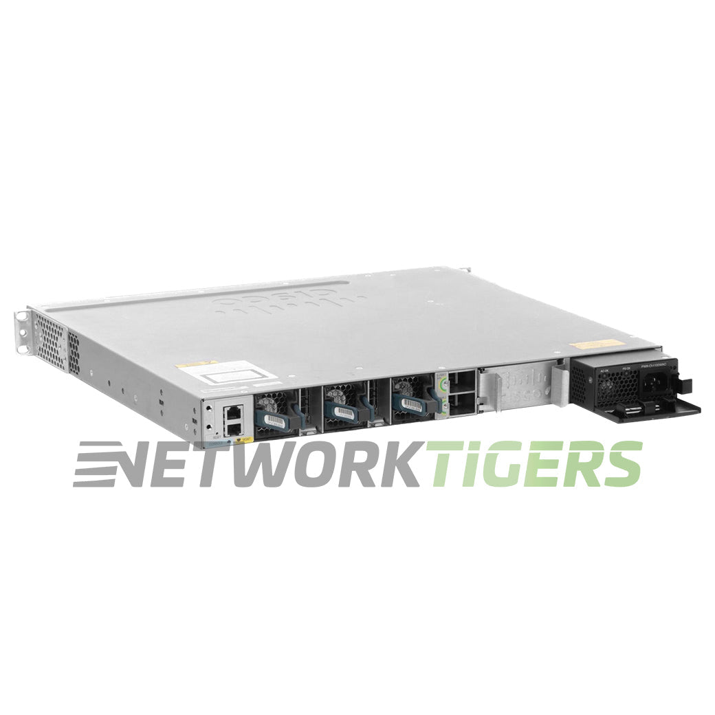 NEW Cisco WS-C3850-24UW-S 24x 1GB UPoE RJ45 1x Mod Slot Manages 5x APs Switch