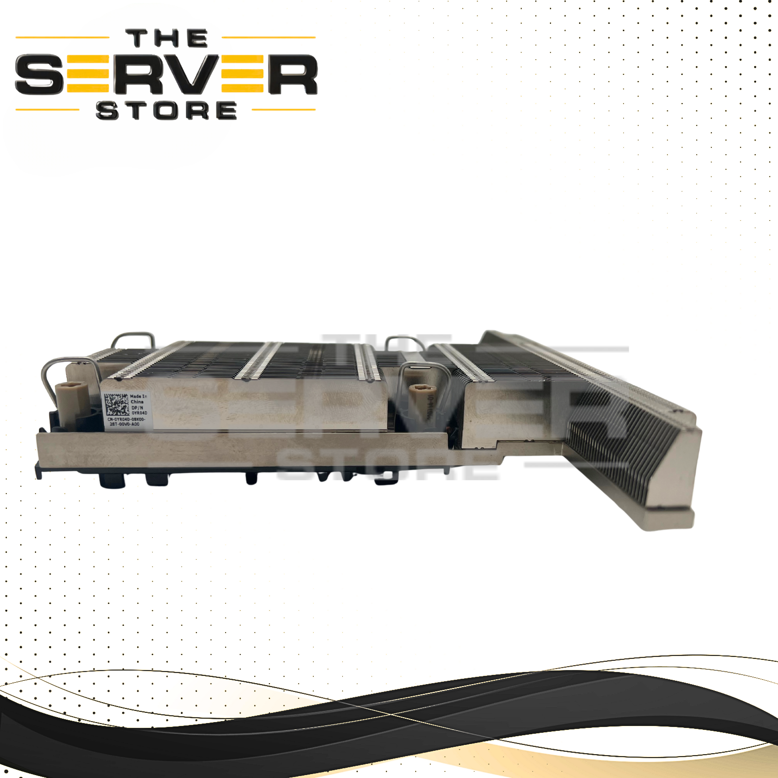 Dell OEM High Performance Heatsink w/ Bracket 1U PowerEdge R750 0YR04D YR04D