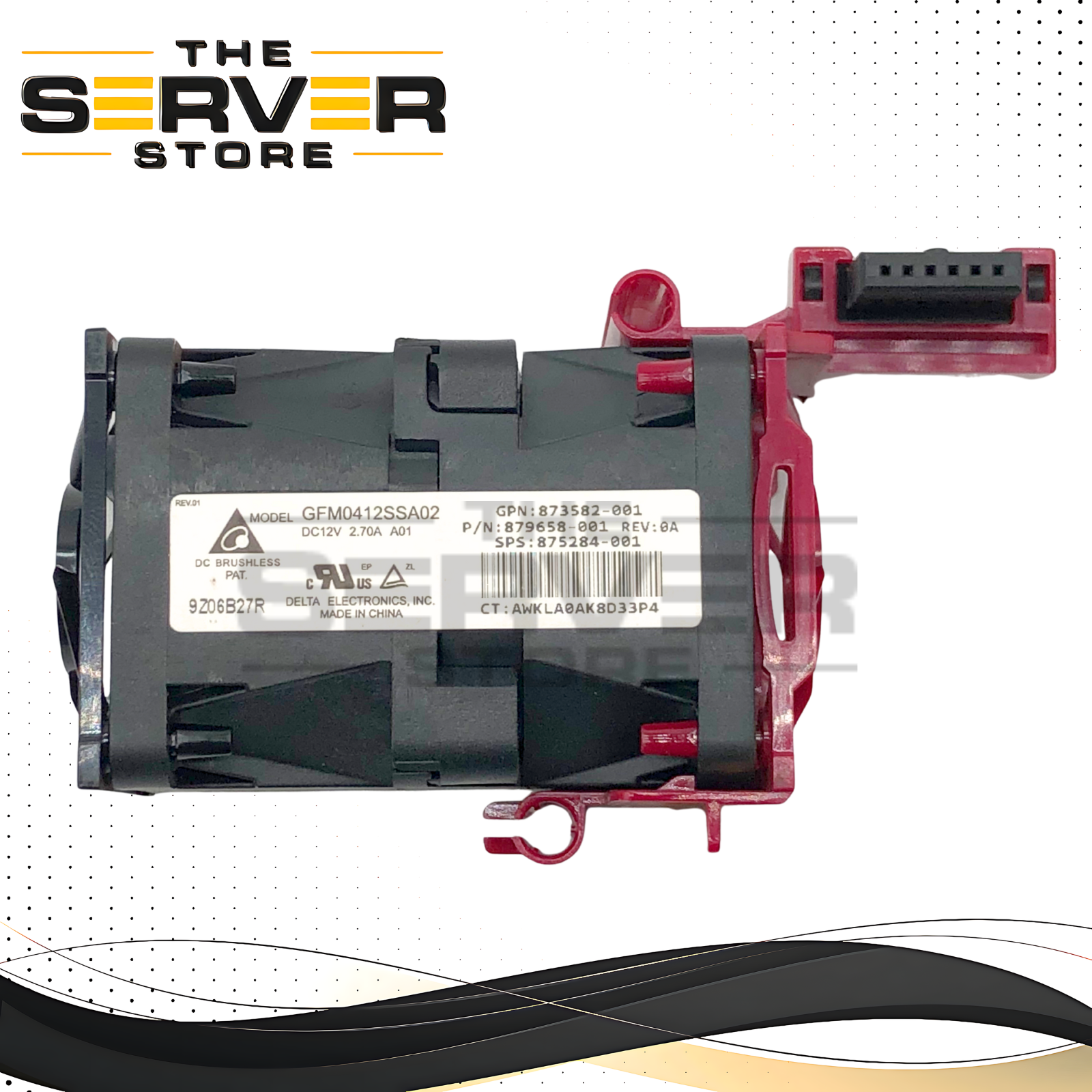 HPE ProLiant DL360 Gen10 Server High Performance Hot-Swap System Cooling Fan. P/N: 875284-001.