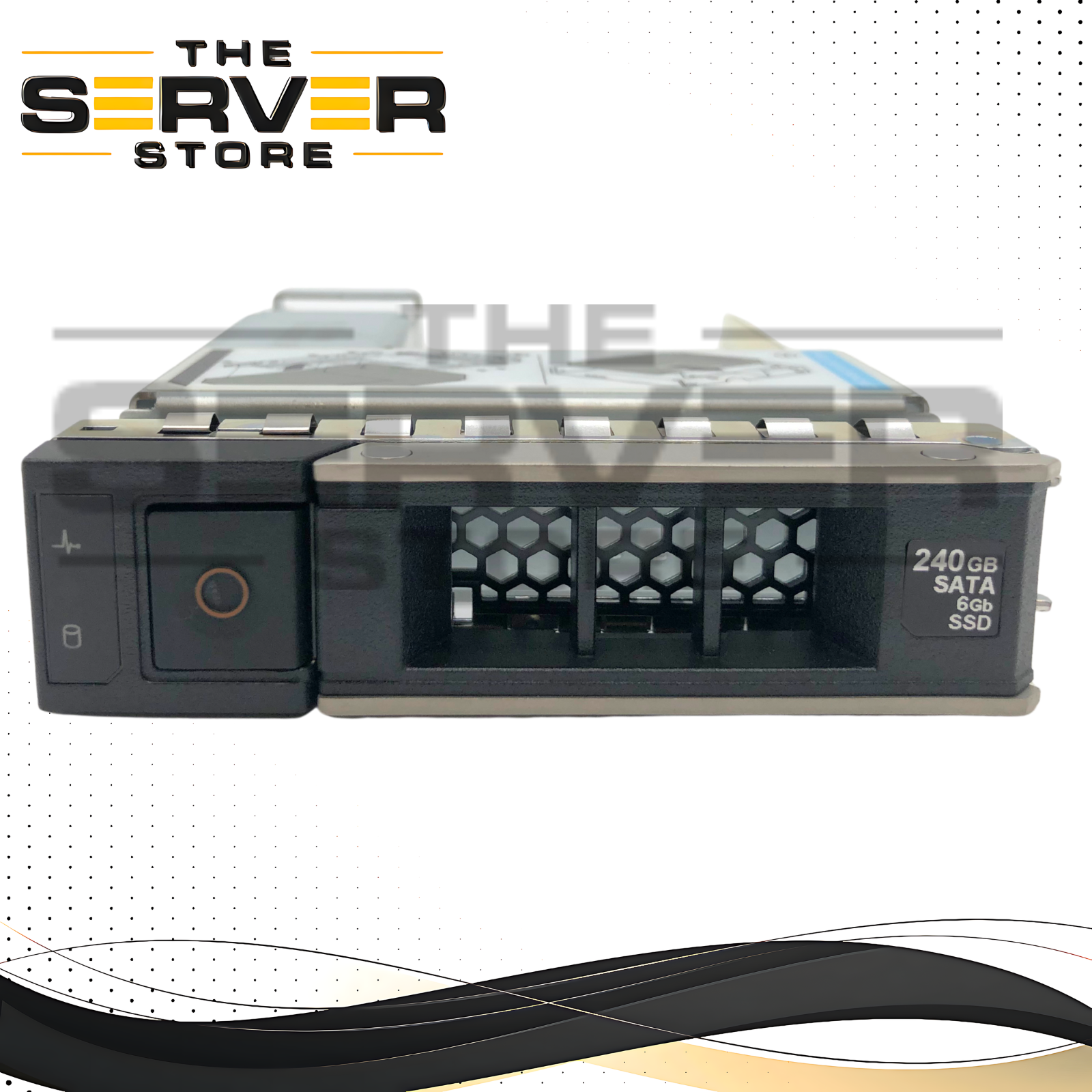 Dell 240GB SATA 6G SSD GEN14 Tray w/ 2.5 Adapter THNSF8240CCSE 0JGY8V JGY8V