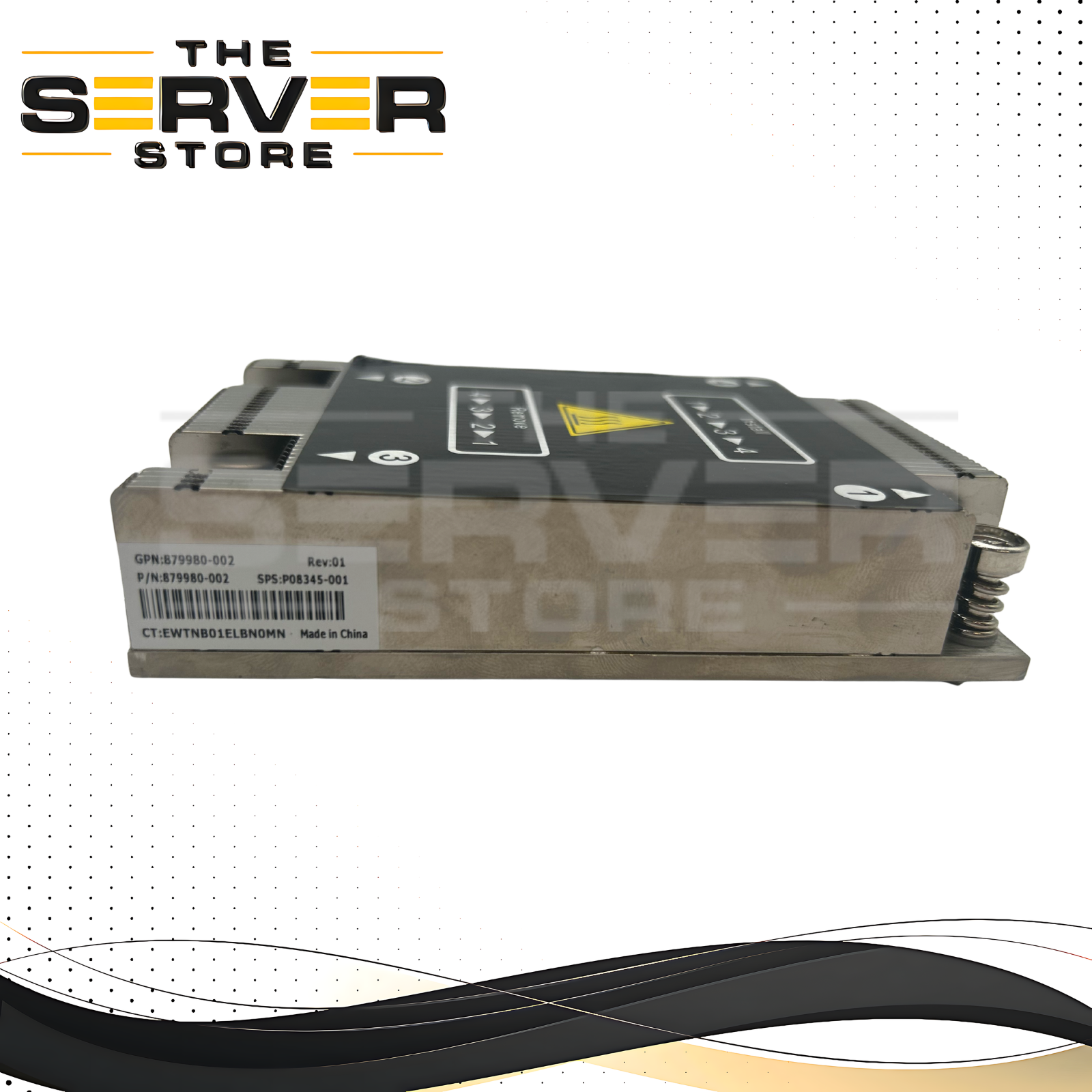 HPE Cloudline CL4150 Gen10 CPU Heatsink 879980-002 P08345-001
