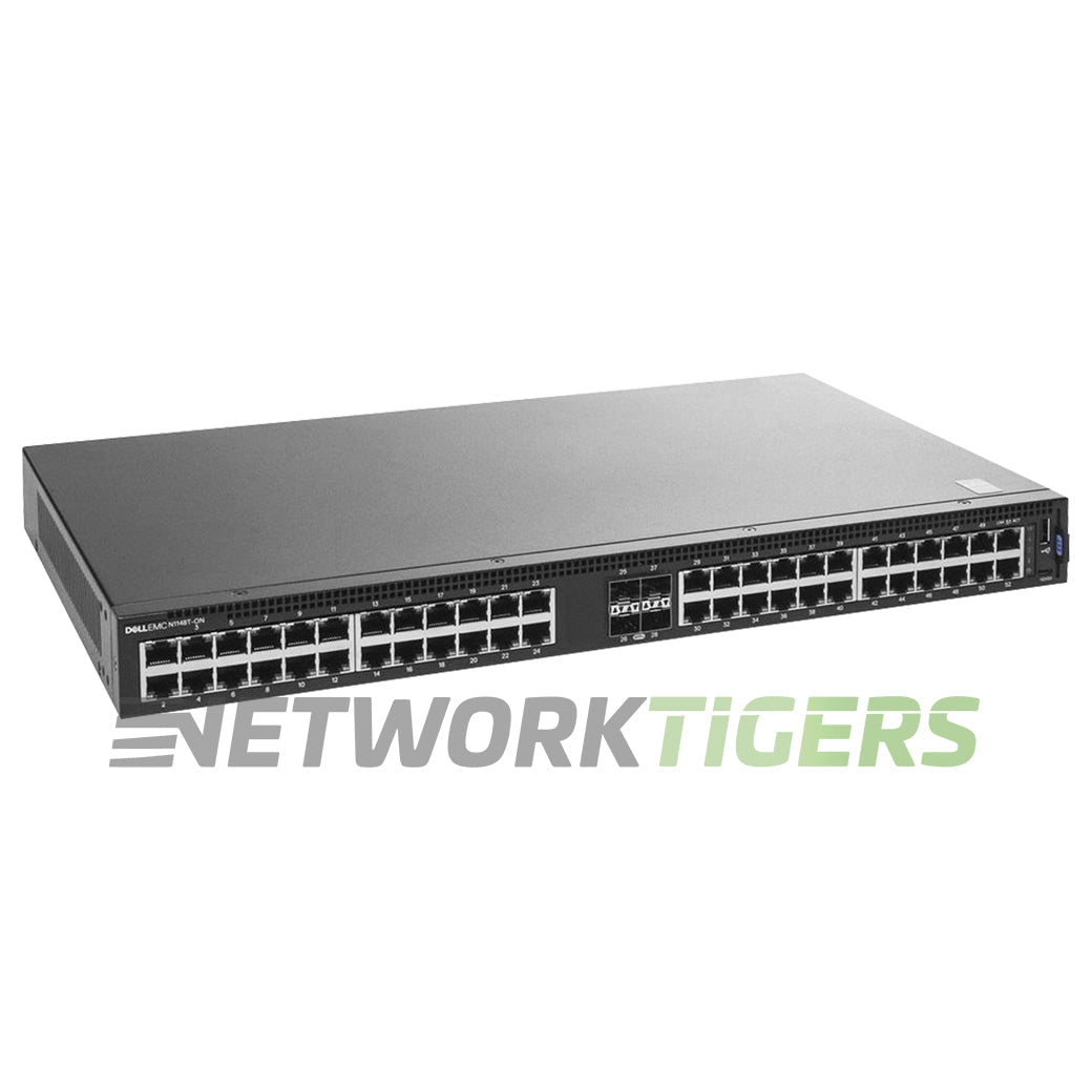 NEW Dell N1148T-ON N1100 Series 48x 1GB RJ45 4x 10GB SFP+ EMC Switch