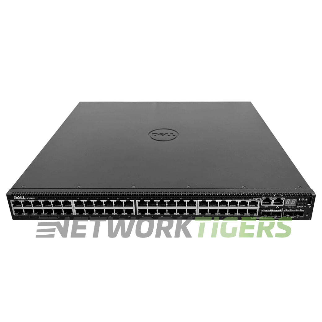 NEW Dell N3048P 32x 1GB PoE+ RJ45 12x 1GB PoE RJ45 2x 10GB SFP+ Switch