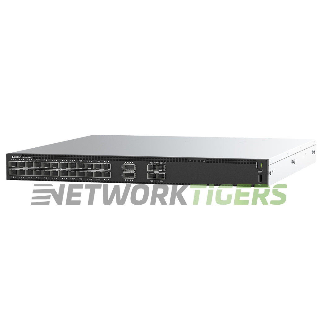 NEW Dell S4128F-ON 210-ALSY 28x 10GB SFP+ 2x 100GB QSFP28 F-B (No OS10) Switch
