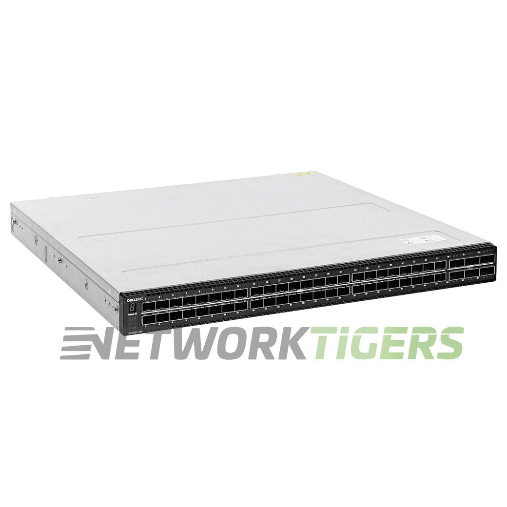 Dell S5148F-ON-RA 210-ANCL 48x 25GB SFP28 6x 100GB QSFP28 B-F Air OS10 Switch
