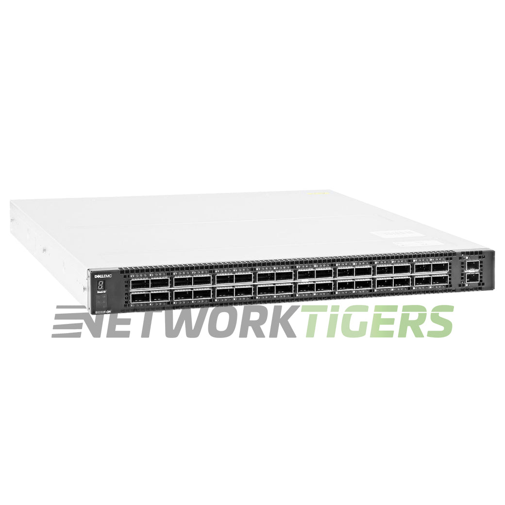 Dell S5232F-ON EMC S 32x 100GB QSFP28 2x 10GB SFP+ Front-to-Back Air OS10 Switch