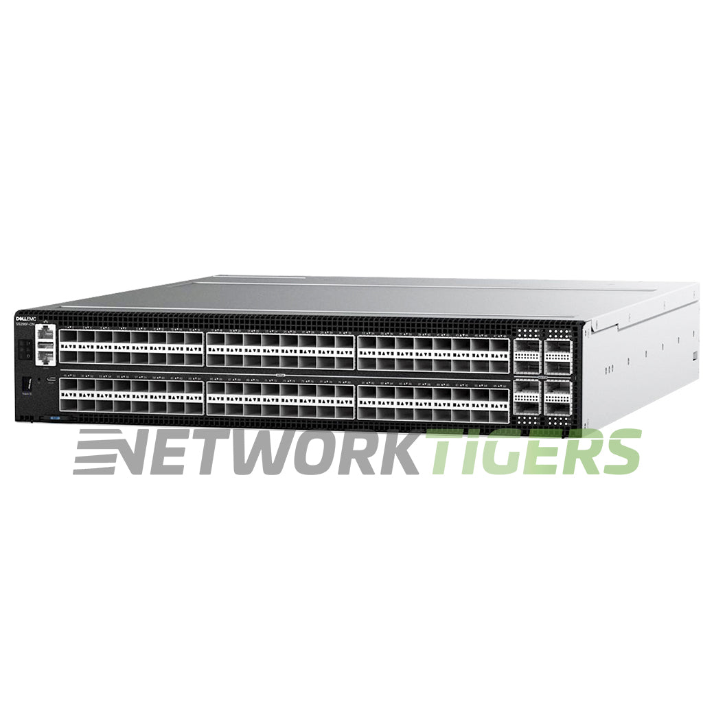 NEW Dell S5296F-ON EMC S 96x 25GB SFP28 8x 100GB QSFP28 F-B Air (No OS10) Switch