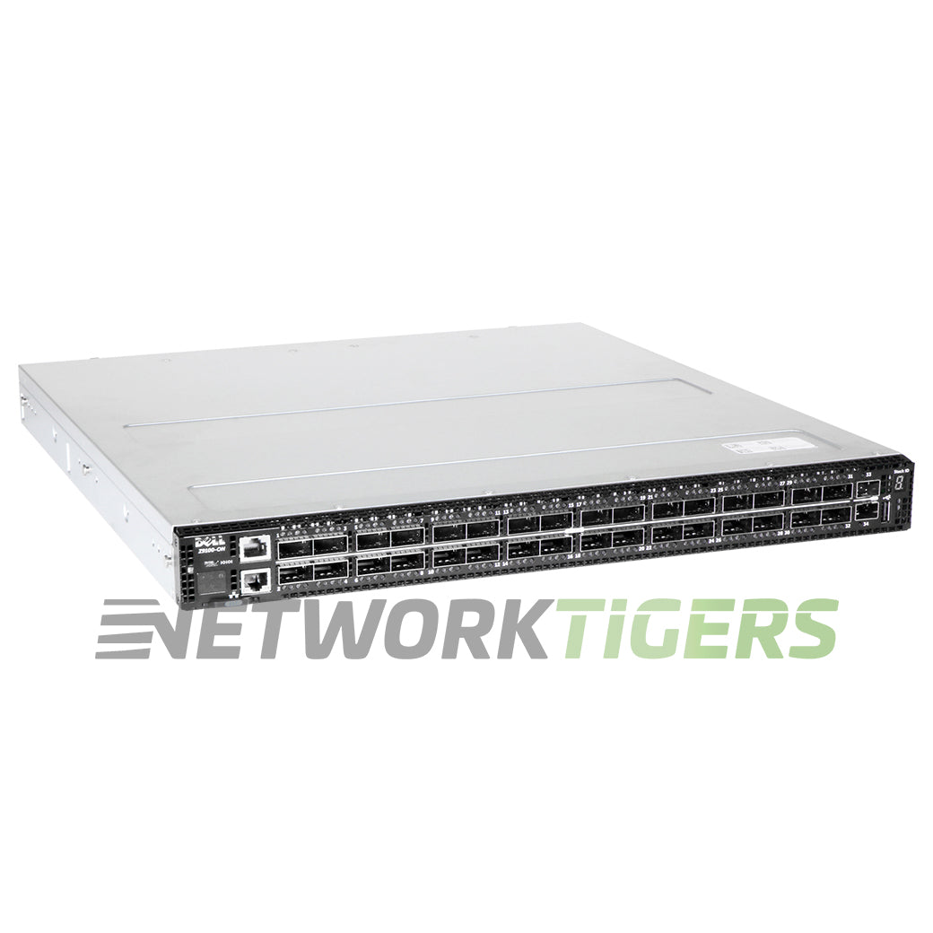 Dell Z9100-ON-RA EMC Z-Series 32x 100GB QSFP28 Back-Front Airflow OS10 Switch