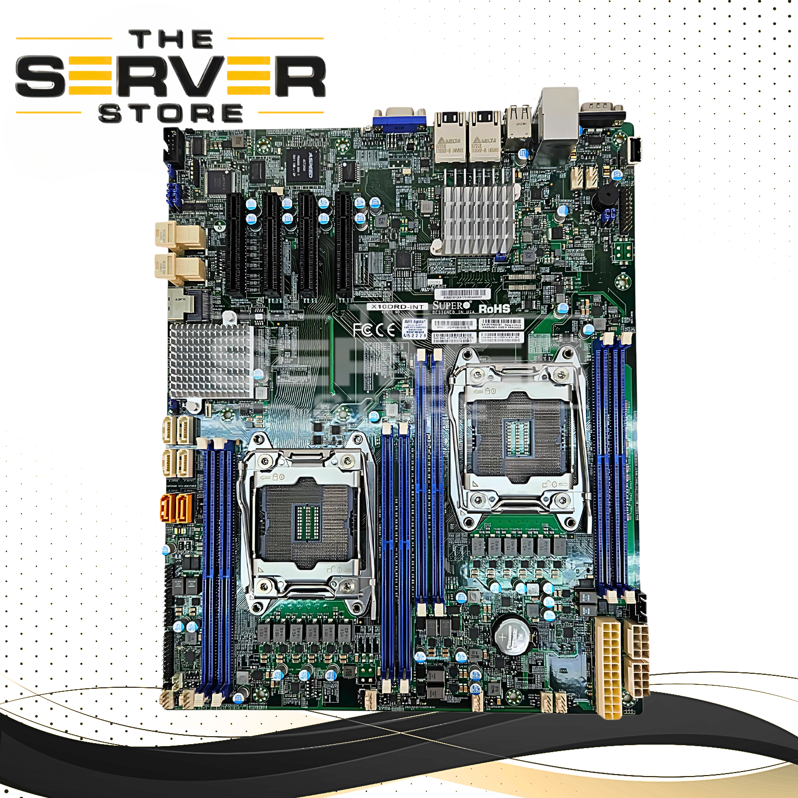 Supermicro Dual socket R3 (LGA 2011) Intel® C612 chipset-MBD-X10DRD-iNT -O