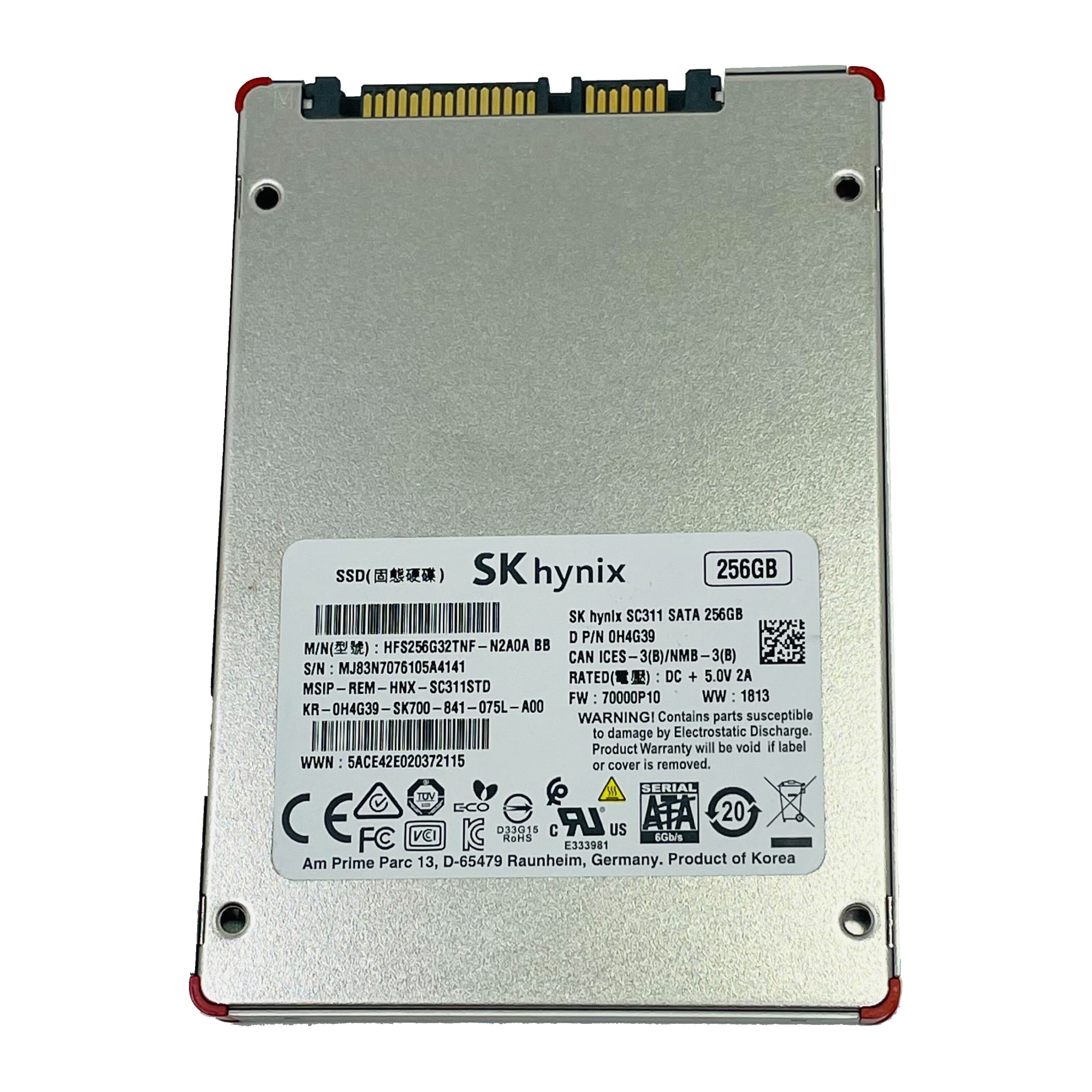 Dell 256GB SATA 6Gb/s 2.5'' SSD Solid State Drive (HFS256G32TNF-N2A0A)